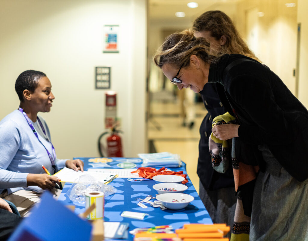 Registration Desk and OUTpatients merchandise